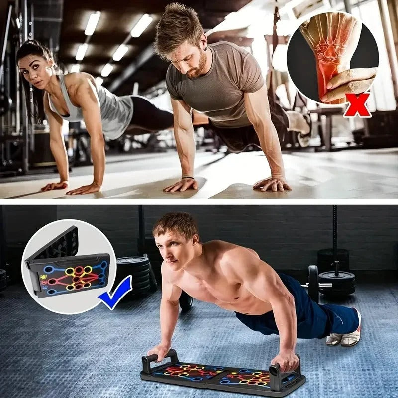 Foldable Push-Up Board
