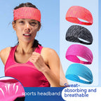 Quick-Dry Yoga Sweatband for Women
