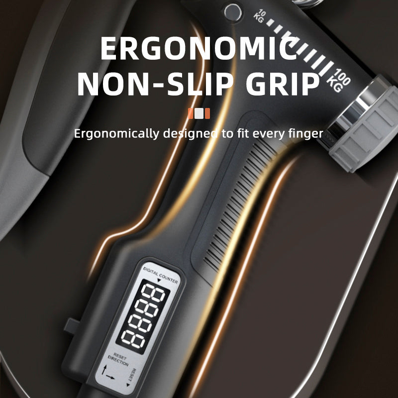 Smart Counting Grip Trainer: 10-100kg
