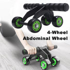 Four-Wheeled Abdominal Roller