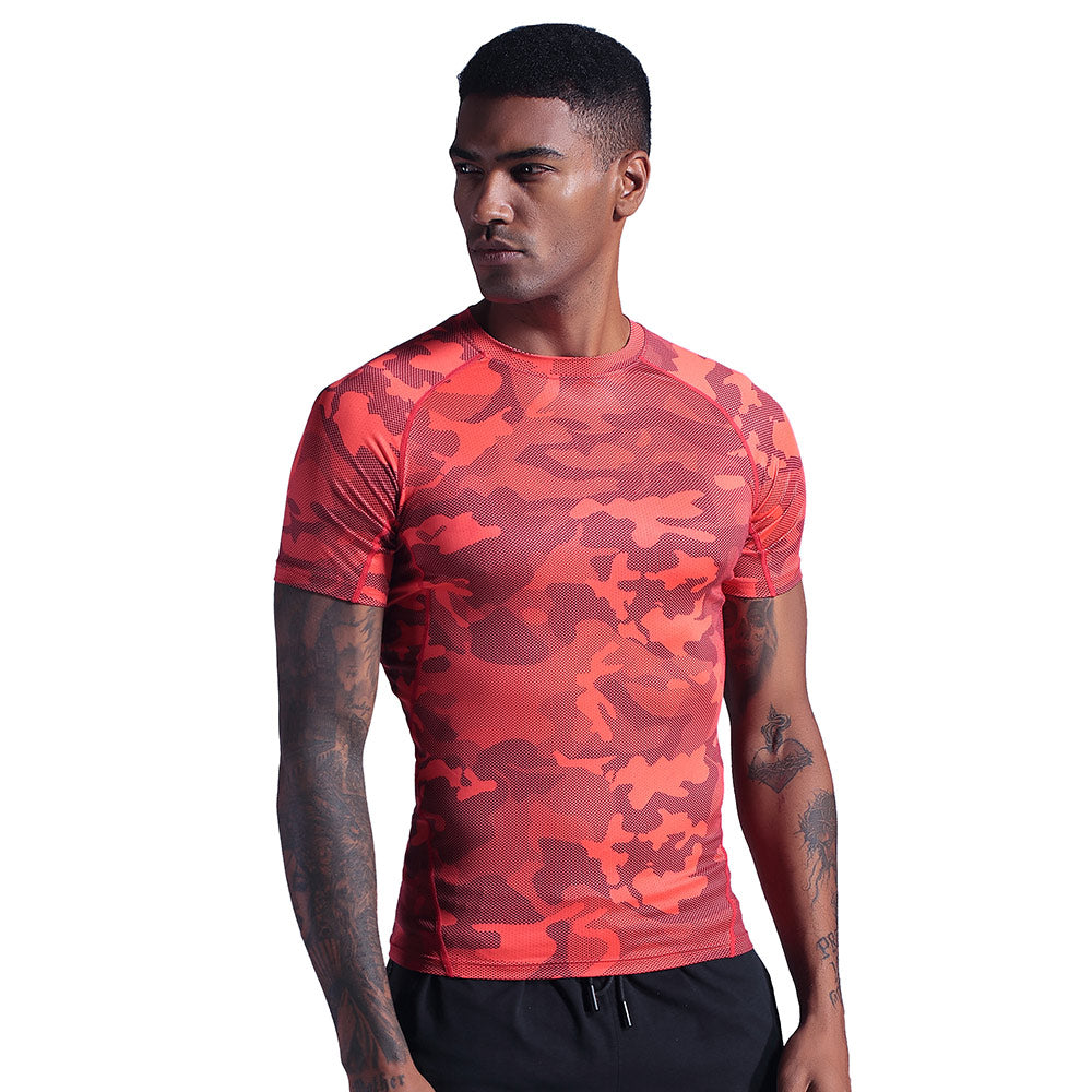 Men's Compression Tights Quick-Dry Training Top