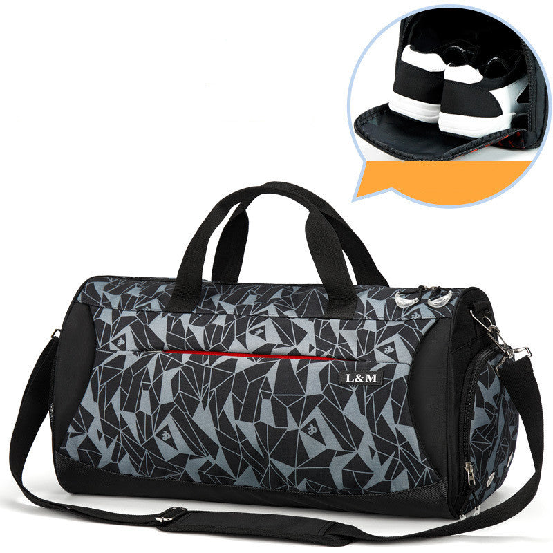Oxford Cloth Sports Duffel Bag for Men