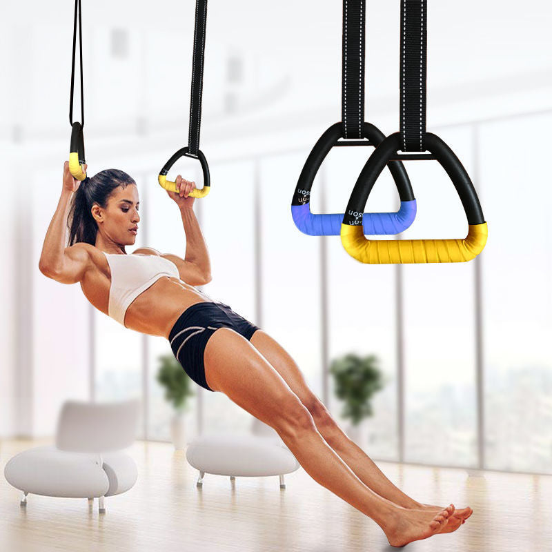 Gymnastic Suspension Rings: Home Strength Trainer