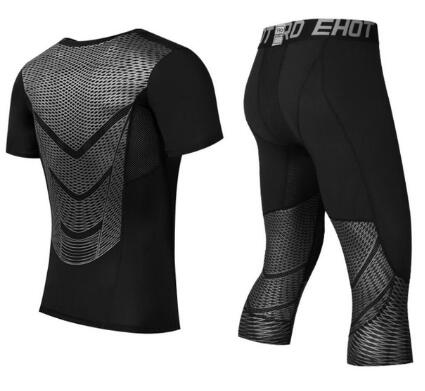 Men's Long Sleeve Compression Training Set