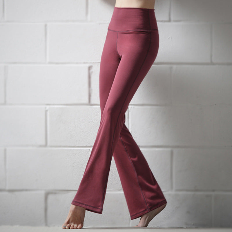 Yoga Trumpet Pants Sexy Tight Hip Lift Fitness Stretch Pants