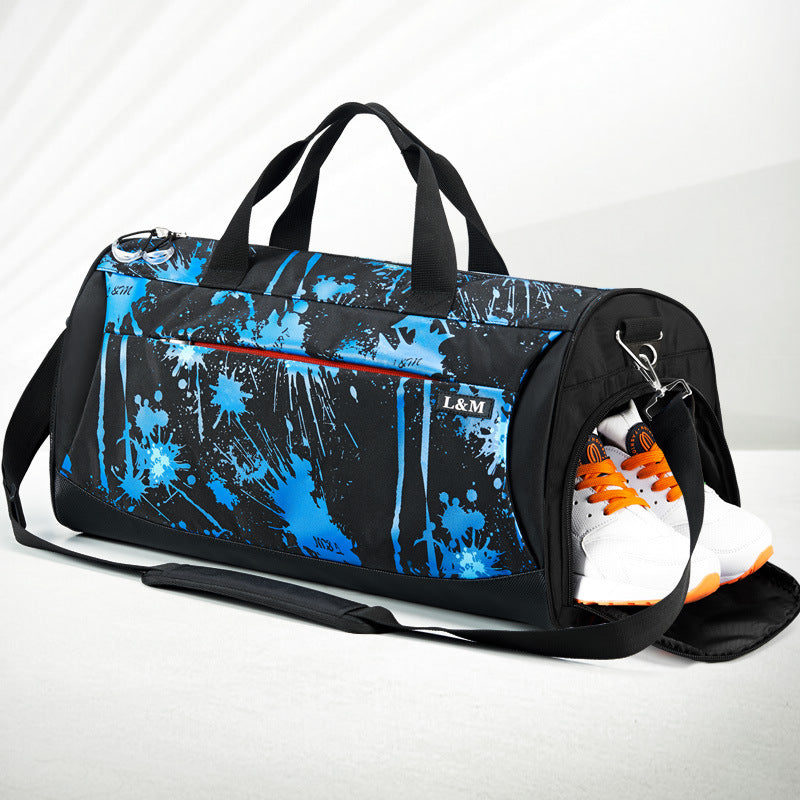 Oxford Cloth Sports Duffel Bag for Men