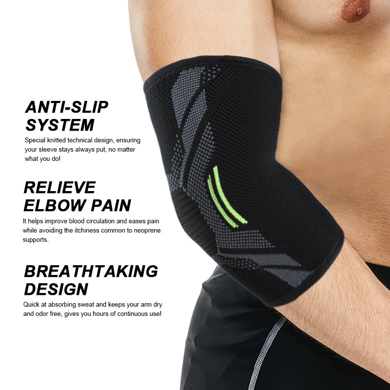 Elbow Compression Sleeve: Support & Pain Relief