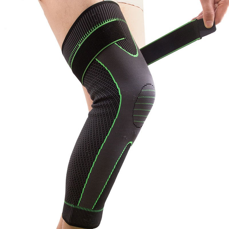 Long Straps Knee Pads Sports Protection Non-Slip Running Squat Fitness