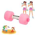 Fillable Water Dumbbell: Adjustable Home Weight