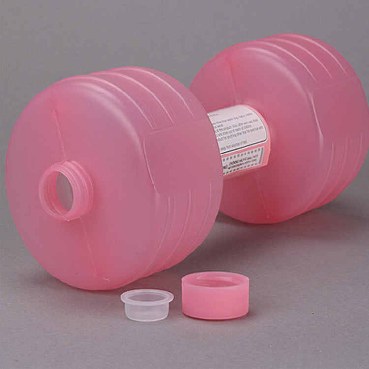 Fillable Water Dumbbell: Adjustable Home Weight