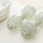 Fillable Water Dumbbell: Compact Travel Weight