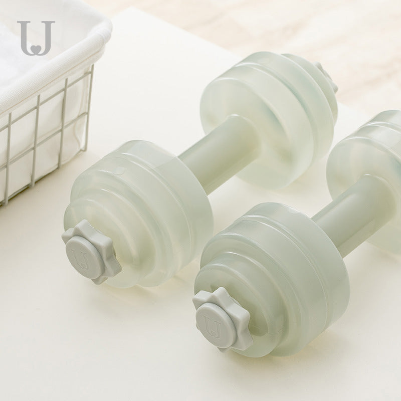 Fillable Water Dumbbell: Compact Travel Weight