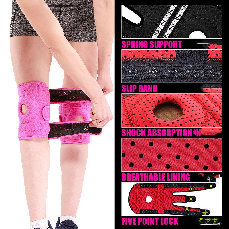 WizzFit Antiskid Sports Kneepad: Cycling and Basketball Support - Gray Right view