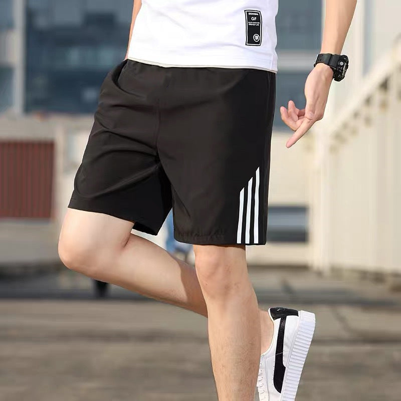 Three-bar Shorts Men's Sports Pants Quick-drying