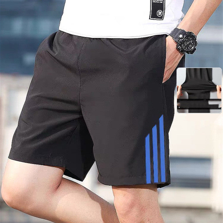 Three-bar Shorts Men's Sports Pants Quick-drying