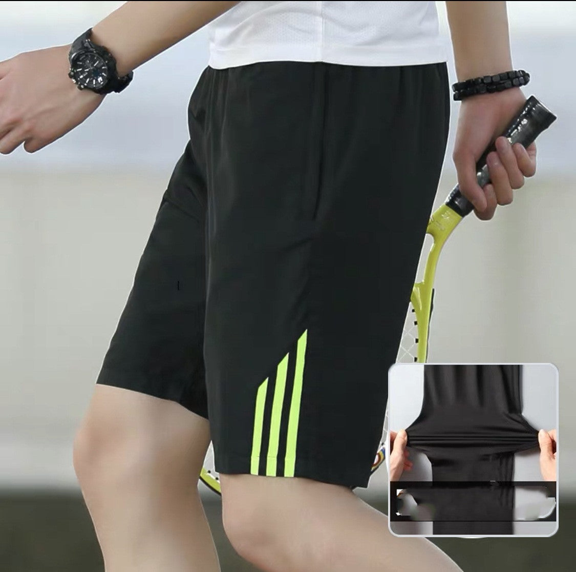 Three-bar Shorts Men's Sports Pants Quick-drying