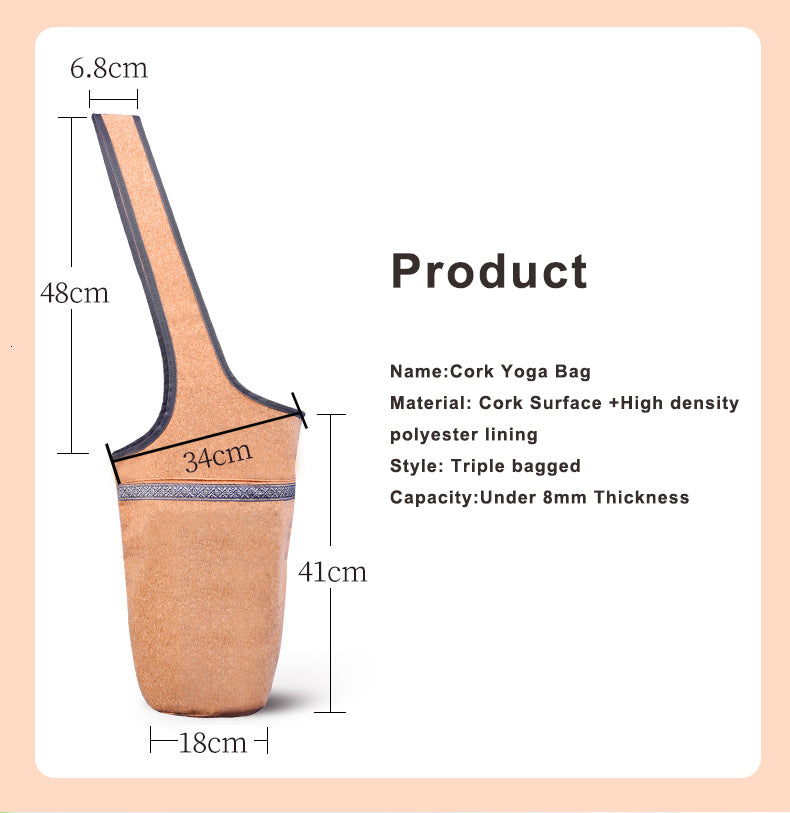 Cork Yoga Mat Backpack