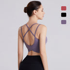 Racerback Sports Bra Yoga Vest Top