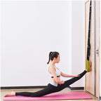 Yoga & Stretching Strap with Lumbar Pad