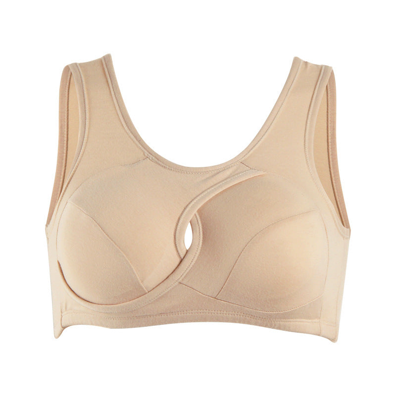 Women's Wireless Thin Gathered Vest Sports Bra Breathable Beauty Back