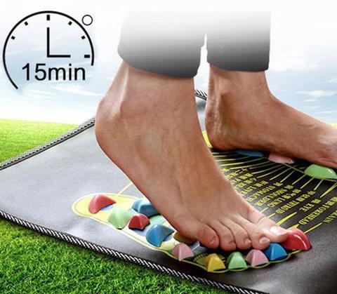 Cobblestone Reflexology Walk Mat: Foot Massage Pad