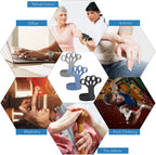 WizzFit Silicone Finger Grip Trainer, Blue