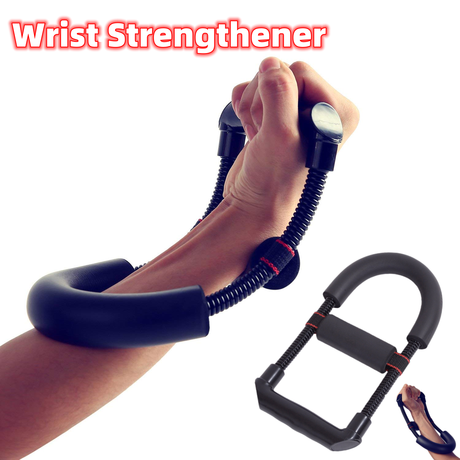 Wrist & Forearm Grip Trainer: Adjustable Strength