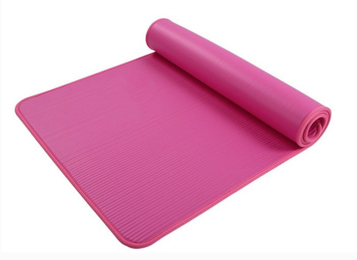 10mm NBR Yoga Mat with Carry Bag