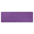 Non-Slip TPE Yoga Mat with Position Lines