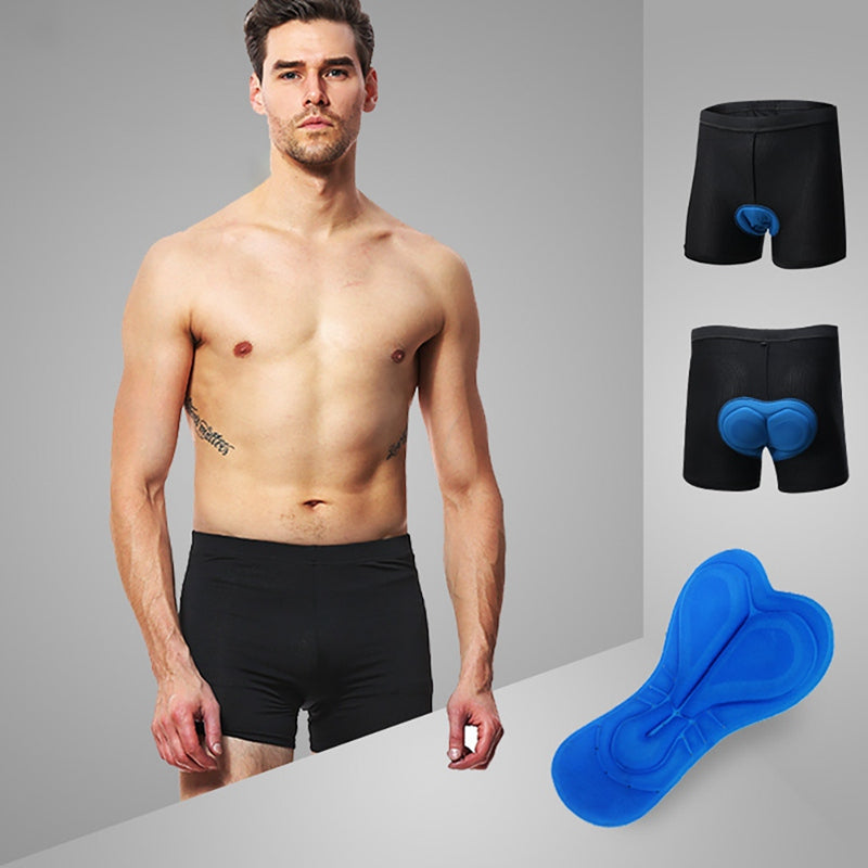 Padded Cycling Underwear Sponge Cushion Shorts