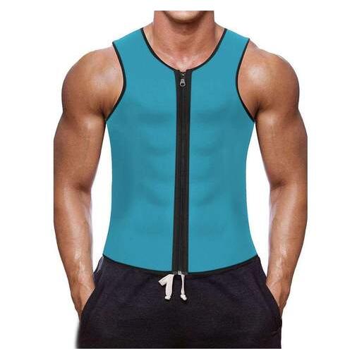 Men's Zipper Neoprene Sauna Vest