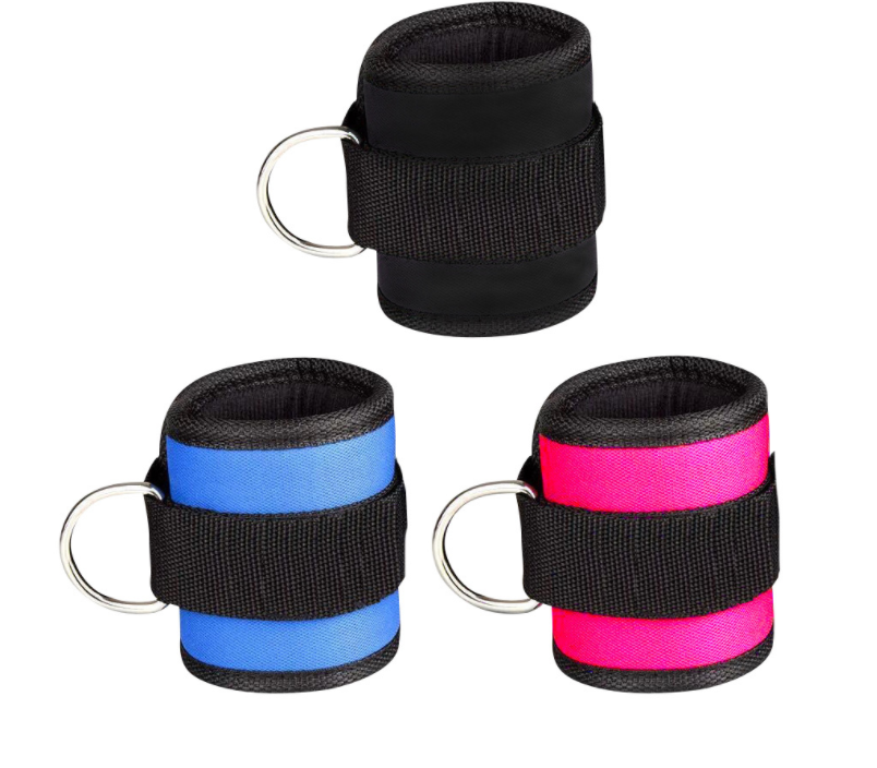 D-Ring Ankle Strap Cuff for Cable Machine Workouts - image 3