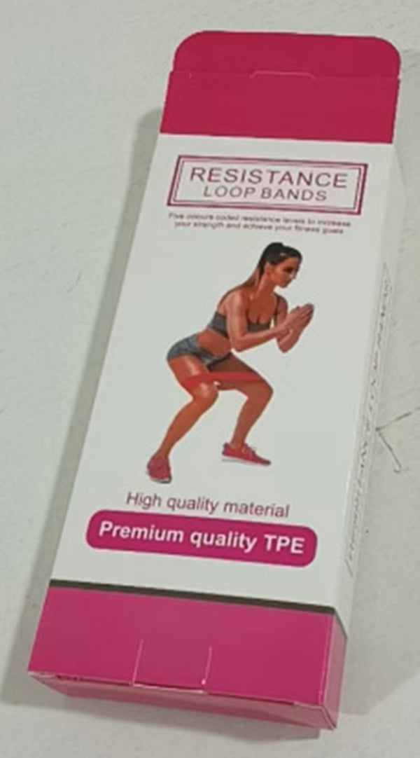 5-Level Resistance Rubber Bands