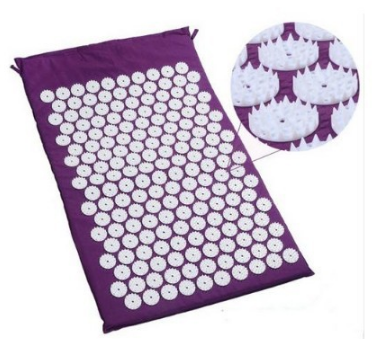 WizzFit Acupressure Yoga Massage Cushion - Purple 2