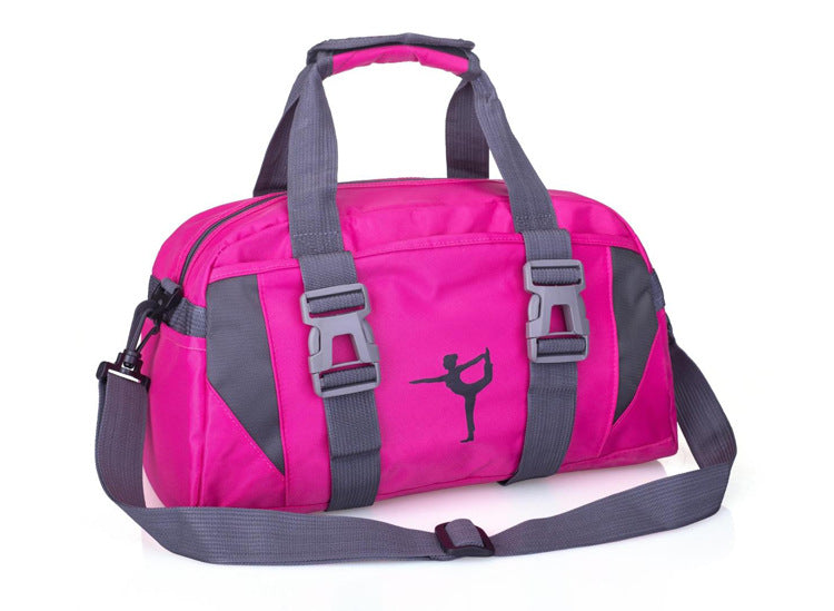 Nylon Gym Duffel Bag for Yoga and Fitness