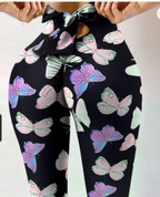Hip-Lifting Leggings Women's Yoga Pants Stretch Fitness