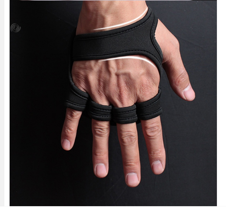 Breathable Half Finger Weightlifting Gloves