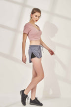 Cross V-Neck Sports Yoga Bra