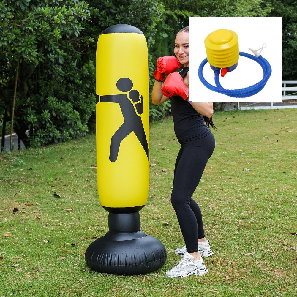 Freestanding Inflatable Punching Bag with Water Base