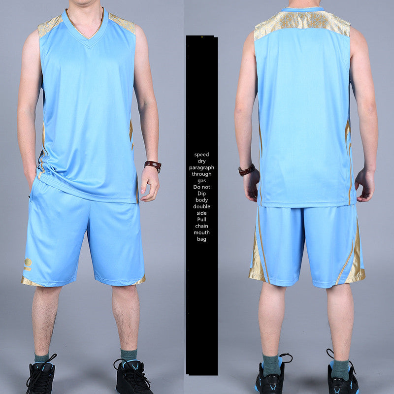 Basketball Sports Suit Men's Summer Casual Wear Sleeveless Thin Vest
