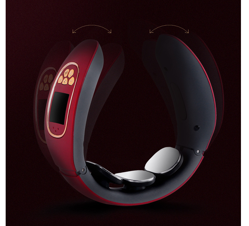 Smart Neck Cervical Massager with Heat and Wireless Remote