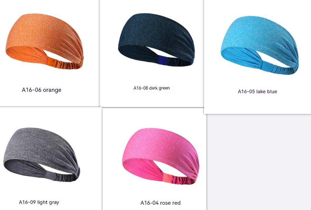 Quick-Dry Yoga Sweatband for Women