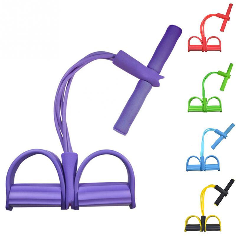 Foot Pedal Resistance Pull Rope Trainer