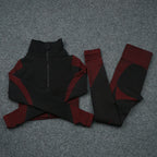 Three-piece Stretch Fitness Pants Sports Yoga Suit