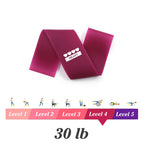 Latex Resistance Bands: 5 Levels