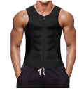 Men's Zipper Neoprene Sauna Vest
