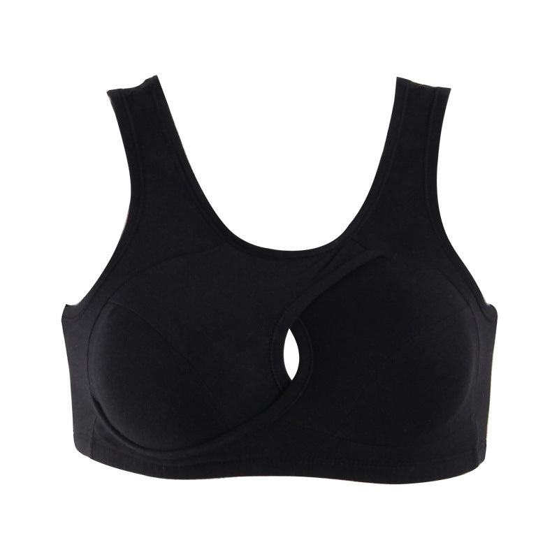 Women's Wireless Thin Gathered Vest Sports Bra Breathable Beauty Back