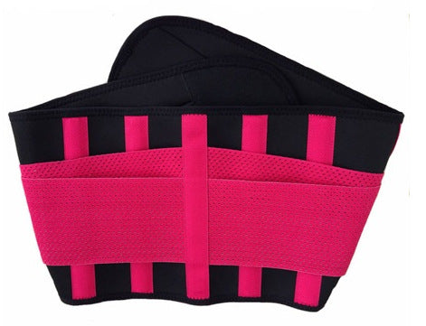 WizzFit Waist Trimmer Belt, Rose Red
