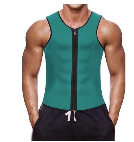 Men's Zipper Neoprene Sauna Vest