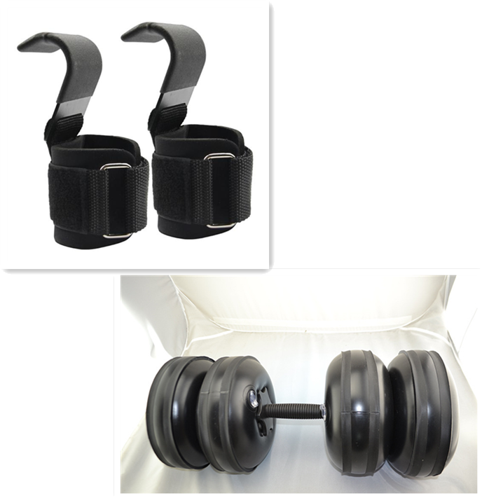 Hook Grip Wrist Wraps: Deadlift Support